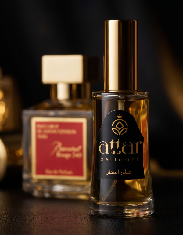 Attar inspirisan M. Kurkdjian Baccarat Rouge 540